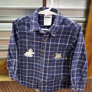The Disney Store flannel shirt